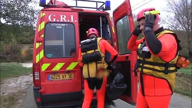 Intempéries dans le Gard: une famille emportée par les eaux, au moins 2 morts