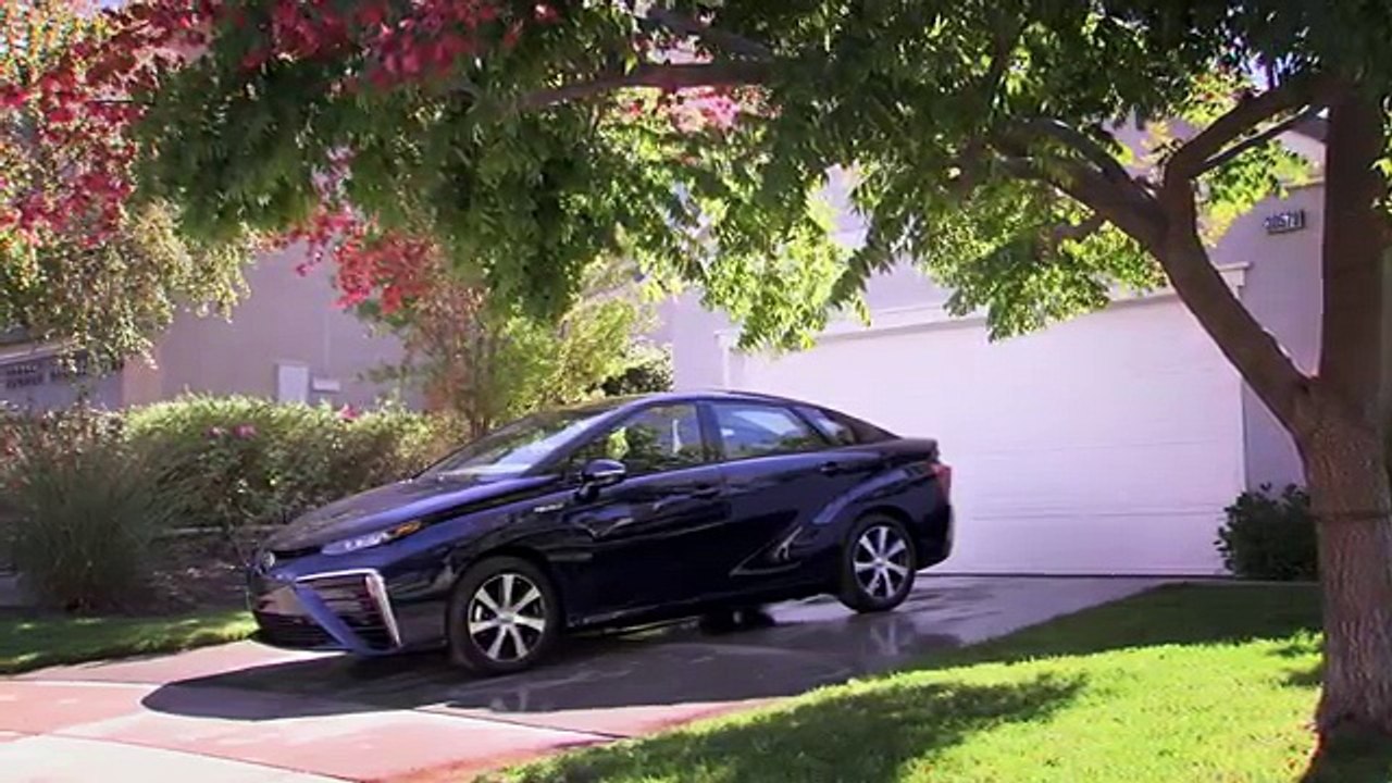 Toyota's Mirai Fuel Cell Sedan introduced