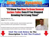 Grow Taller Dynamics Facts Bonus   Discount