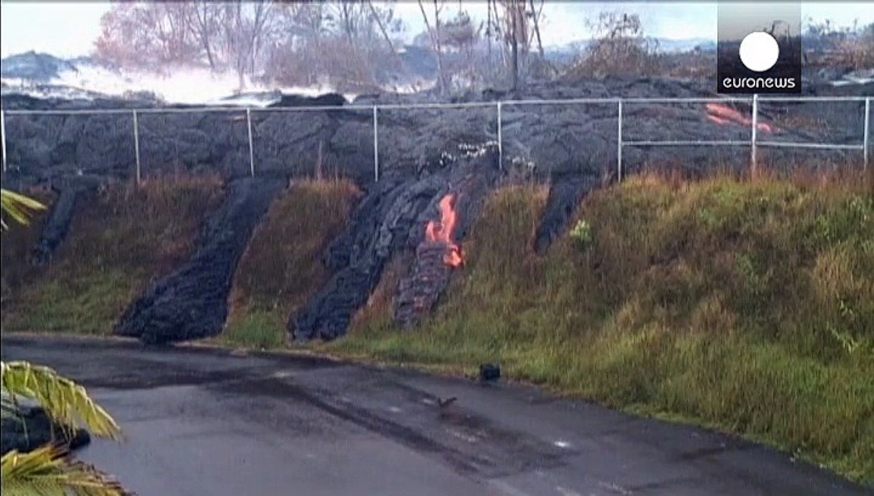 Vulkan auf Hawaii: Lava breitet sich langsam aber unaufhaltsam aus