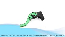 Pair green Adjustable Folding Foldable CNC Motorcycle Brake Clutch Levers Fit for KAWASAKI ZX7R / ZX7RR 1989 1990 1991 1992 1993 1994 1995 1996 1997 1998 1999 2000 2001 2002 2003 (C-777/F-14) Review