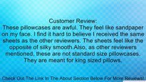 Pinzon 500 Thread Count Super Soft Pima Cotton Pillowcases, Set of 2 Review