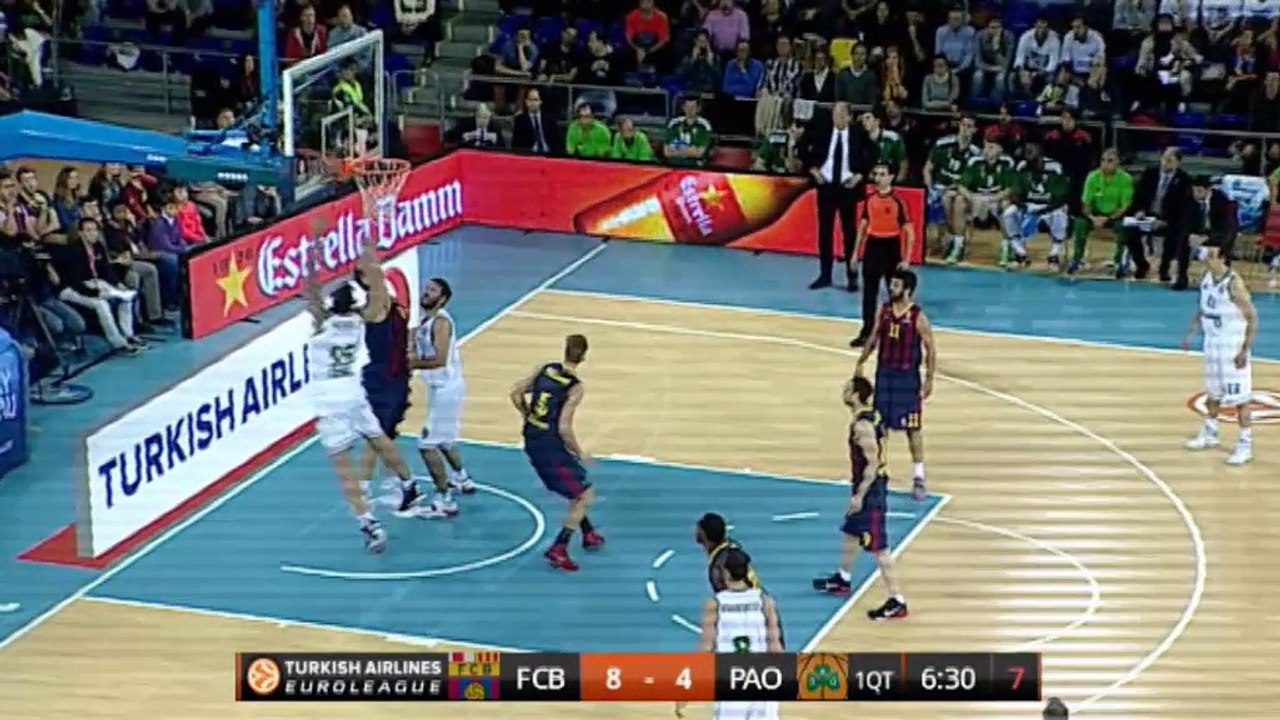 Barcellona 78-69 Panathinaikos, gruppo C
