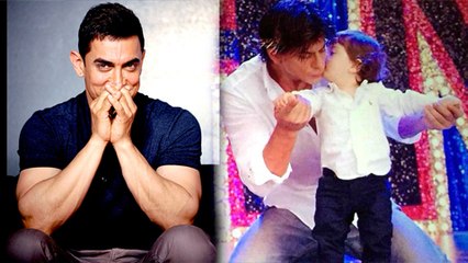 Aamir Khan Taunts Shahrukh Khan About Abram Khan