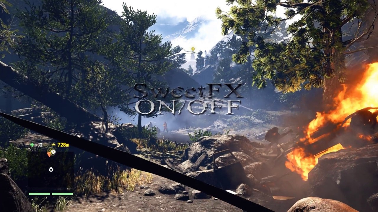 SweetFX enabled in - FAR CRY 4 - gameplay PC [Win 8.1][ Improved graphics mod ] 60 fps