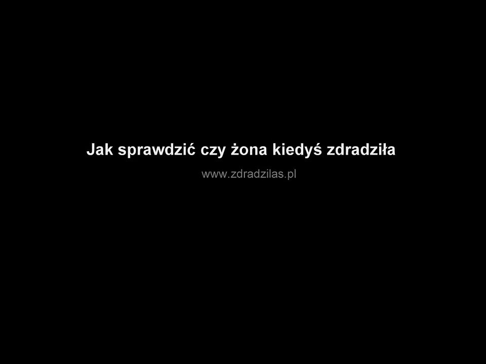 Czy zdradziła kiedyś