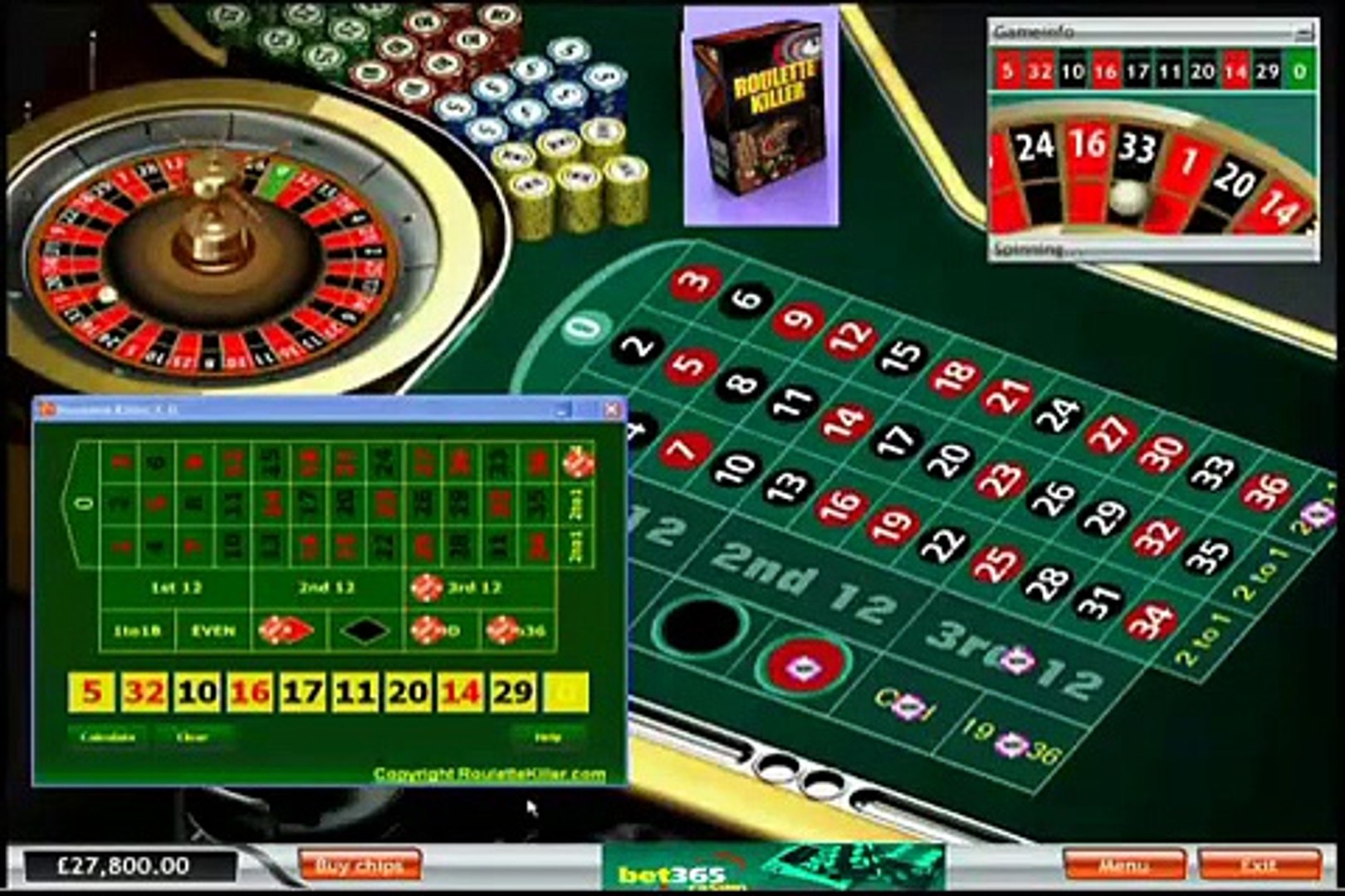 ⁣Программа для выигрыша в казино Roulette Killer 2.0