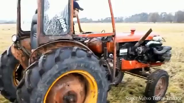 Super Sweden Tractor Volvo 240 Turbo Engine