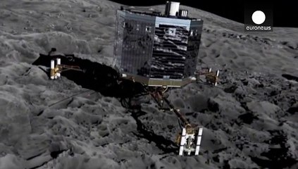 Philae consigue enviar valiosos datos científicos antes de quedarse sin batería