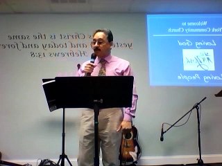 Dr. Noaman Serosh preaching on "The Fathers Day"