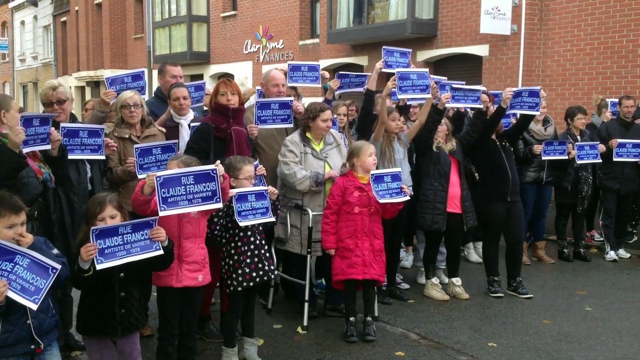 Béthune : une Flashmob pour la rue Claude-François