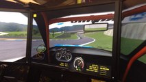 Au volant du simulateur du Mans