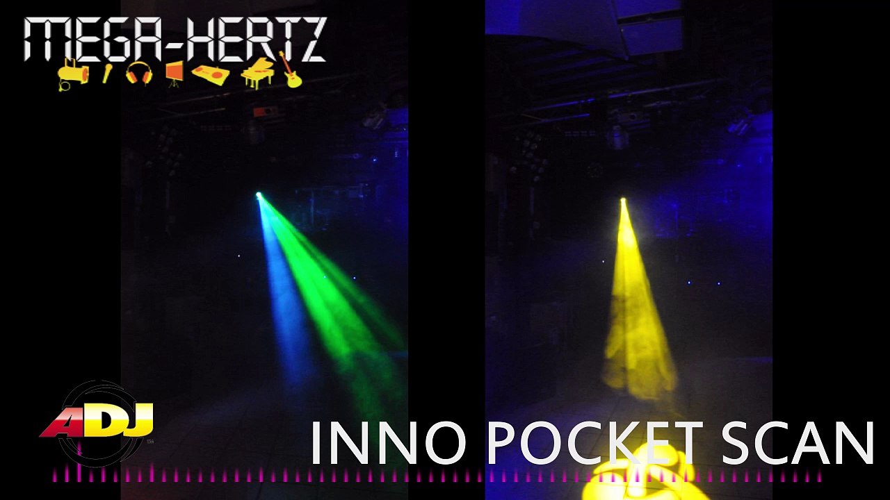 Mega-hertz.fr : INNO POCKET SCAN AMERICAN DJ