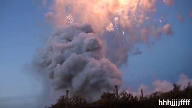 So violent Fireworks accident, Looks Like World War 3