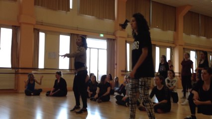 Un stage de danse Ragga