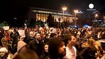 Romania sees protests ahead of elections