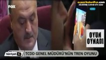 TCDD Genel Müdürünün Tren Oyunu Oynaması