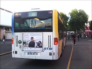 [Sound] Bus Mercedes-Benz Citaro n°303 de la RTM - Marseille sur les lignes 36 et 36 B