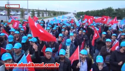 MANİSA OSB'DE İŞÇİ EYLEMİ