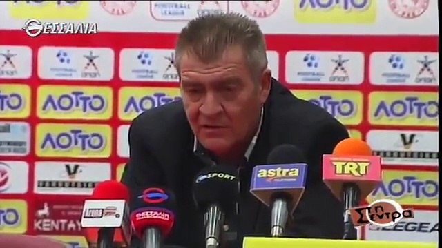 5η Ολυμπιακός Βόλου-ΑΕΛ 2-0 2014-15 Tv thessalia proponites synrnteyksi