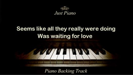 Real Love by Tom Odell (Piano Backing Track)