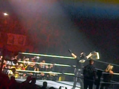 Entree Seth Rollins et John Cena à WWE LIve Tour au Paris Bercy le 12 Novembre 2014