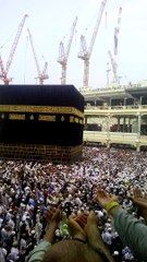 raining in Makkah on 2014 hajj during tawaf time