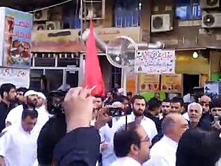Talwar ka matam at karbala 2014