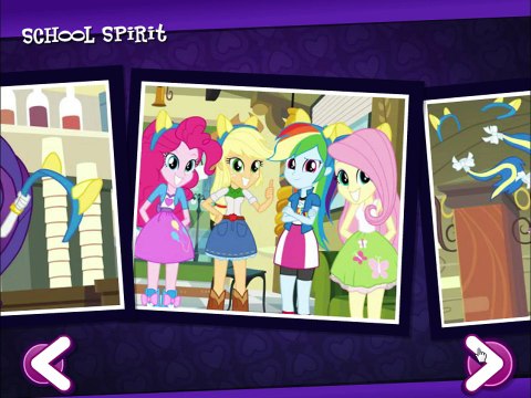 My Little Pony Equestria Girls Canterlot High School Dash Let's Play / PlayThrough / WalkThrough Part