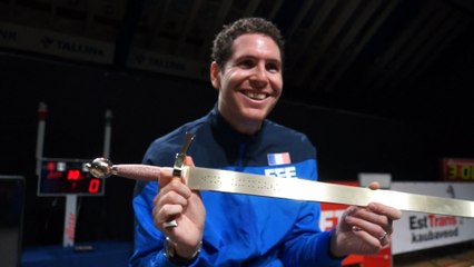 Epée "je ne voulais pas être le looser : Gauthier Grumier à Tallin 2014"