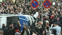 تظاهرات راستگرایان افراطی در آلمان علیه اسلام گرایان افراطی