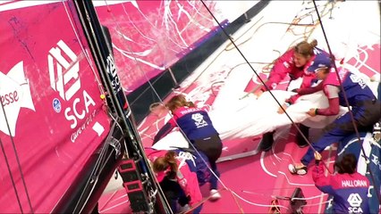 Thrilling finish in Volvo Ocean Race