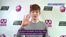Eric Nam - Mwave Chatter Box [Turkish Subtitle]