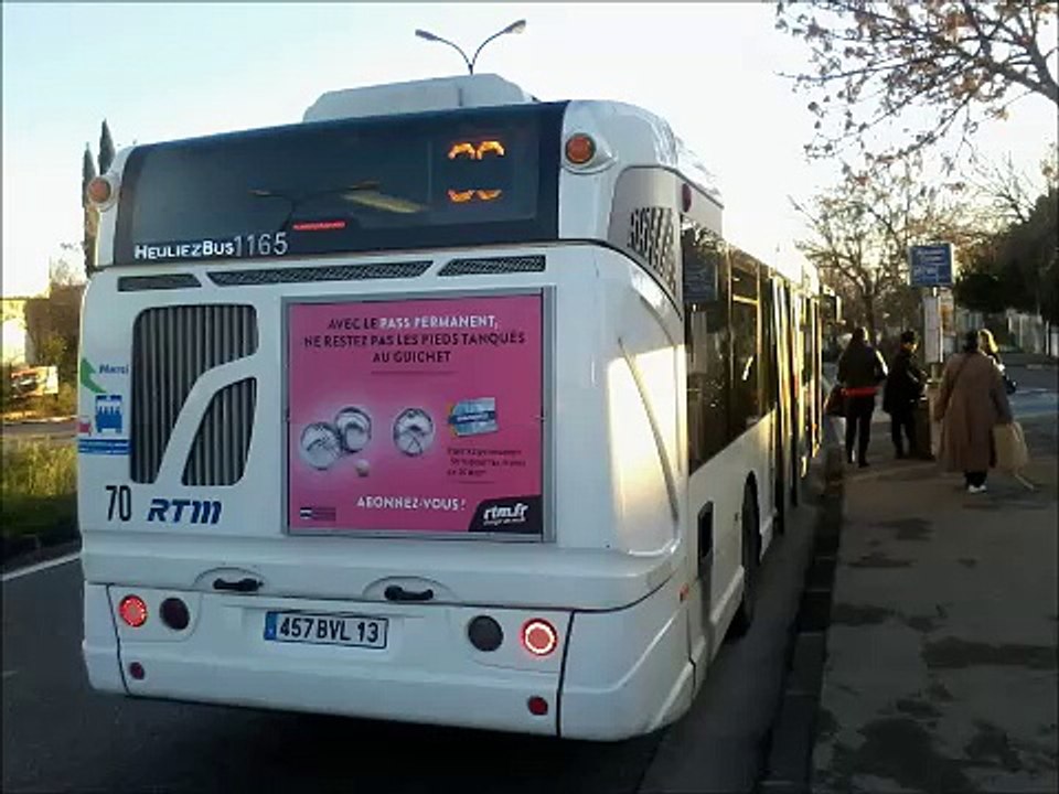 [Sound] Bus Heuliez Bus Access'Bus GX 327 n°1165 de la RTM - Marseille sur la ligne 96