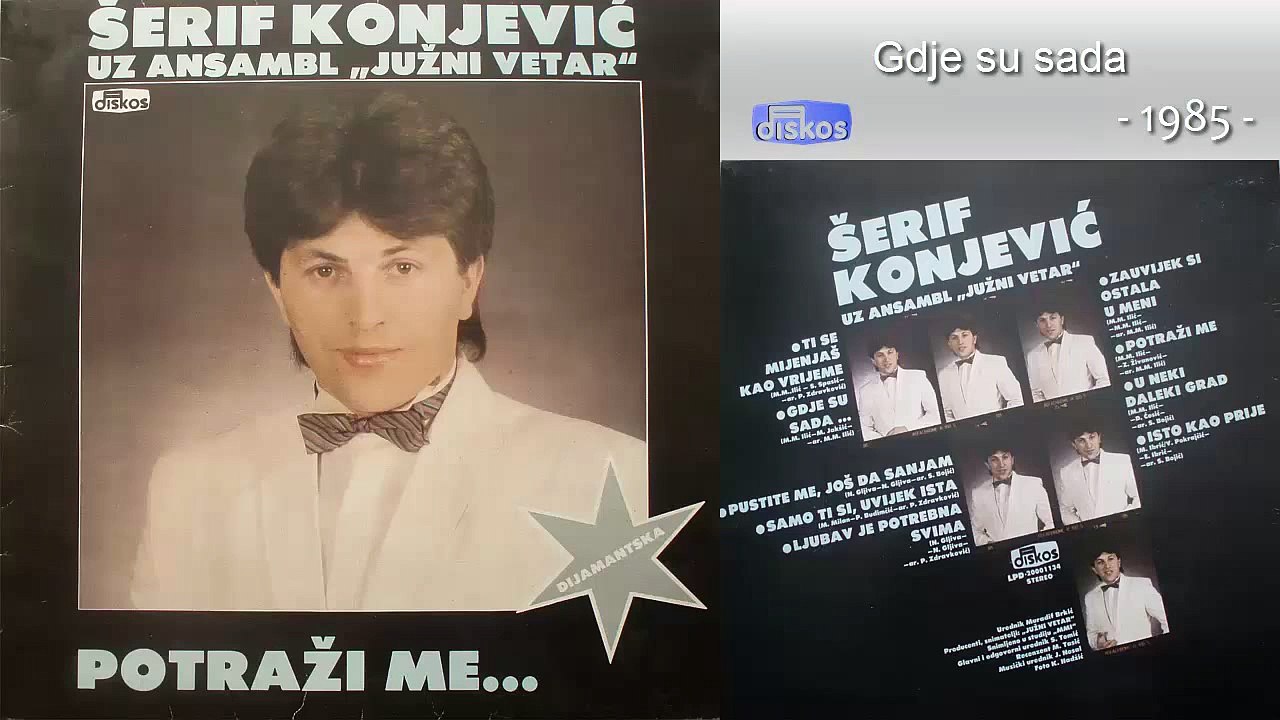 Serif Konjevic i Juzni Vetar - Potrazi me - (Audio 1985) - CEO ALBUM
