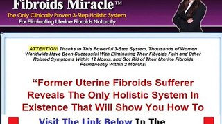 Fibroids Miracle System + DISCOUNT + BONUS
