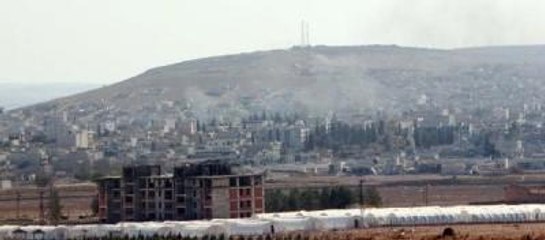 Kobani'de Çatışmalar 3 Bölgede Devam Ediyor