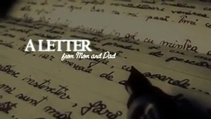A Letter from Mom and Dad