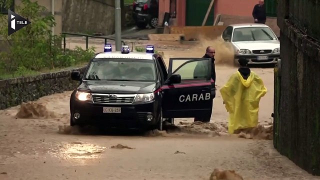 Violentes intempéries en Italie et en Suisse