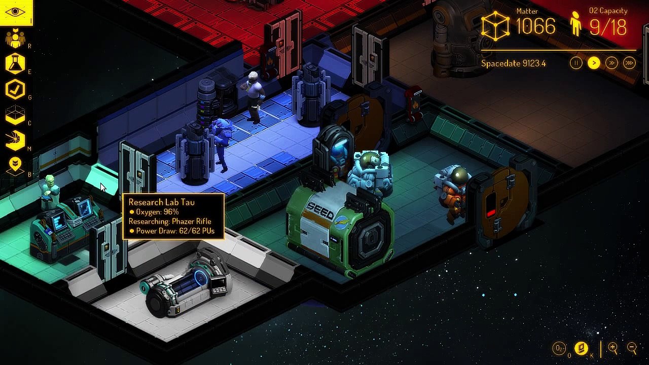 Ich spiele: Spacebase DF9 - B01#003 - Ein bisschen Meteoriteneinschlag