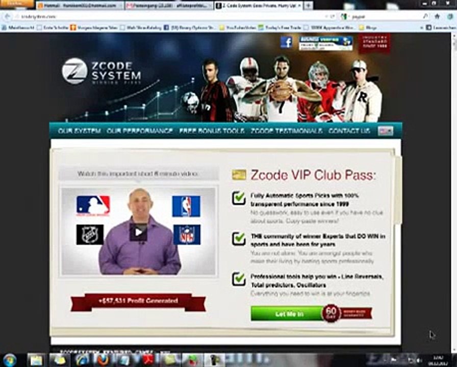 Z Code System Review   - Winning Sports Betting Tip System