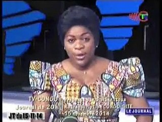 Télé-Congo : Journal du 15 novembre 2014 -  Partie 1
