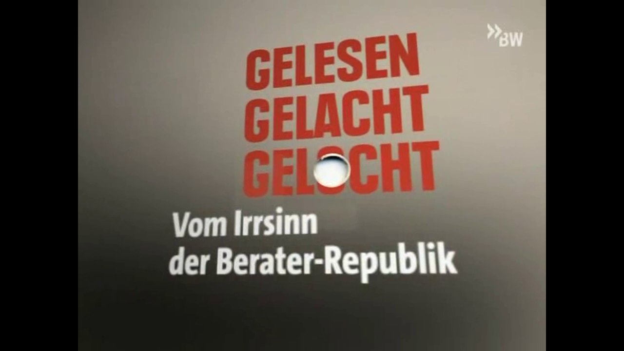 Gelesen, Gelacht, Gelocht - Vom Irrsinnr Berater-Republik - 2005 - by ARTBLOOD