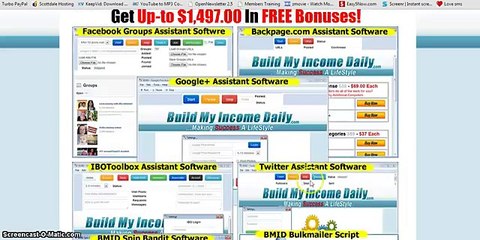 Build My In Come Daily PaysPree Page