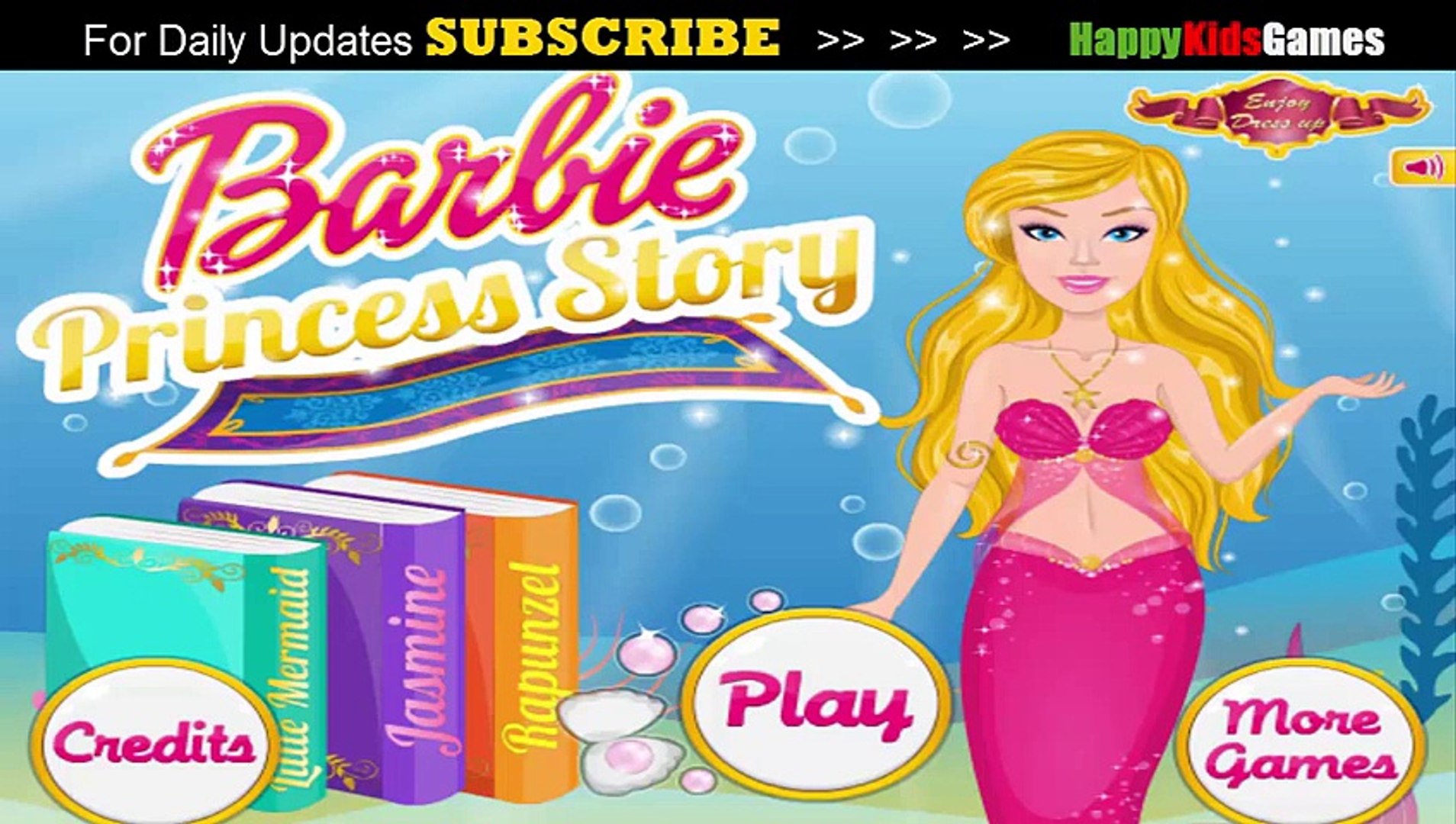 Barbie Games - BARBIE PRINCESS STORY GAME - Play Barbie Games Online - -  video Dailymotion