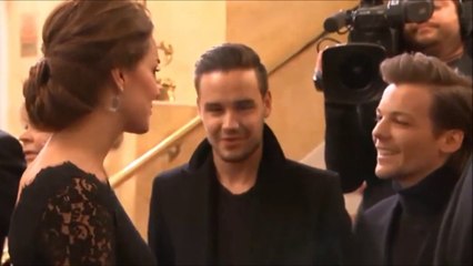 Kate Middleton & Prince William meet One Direction