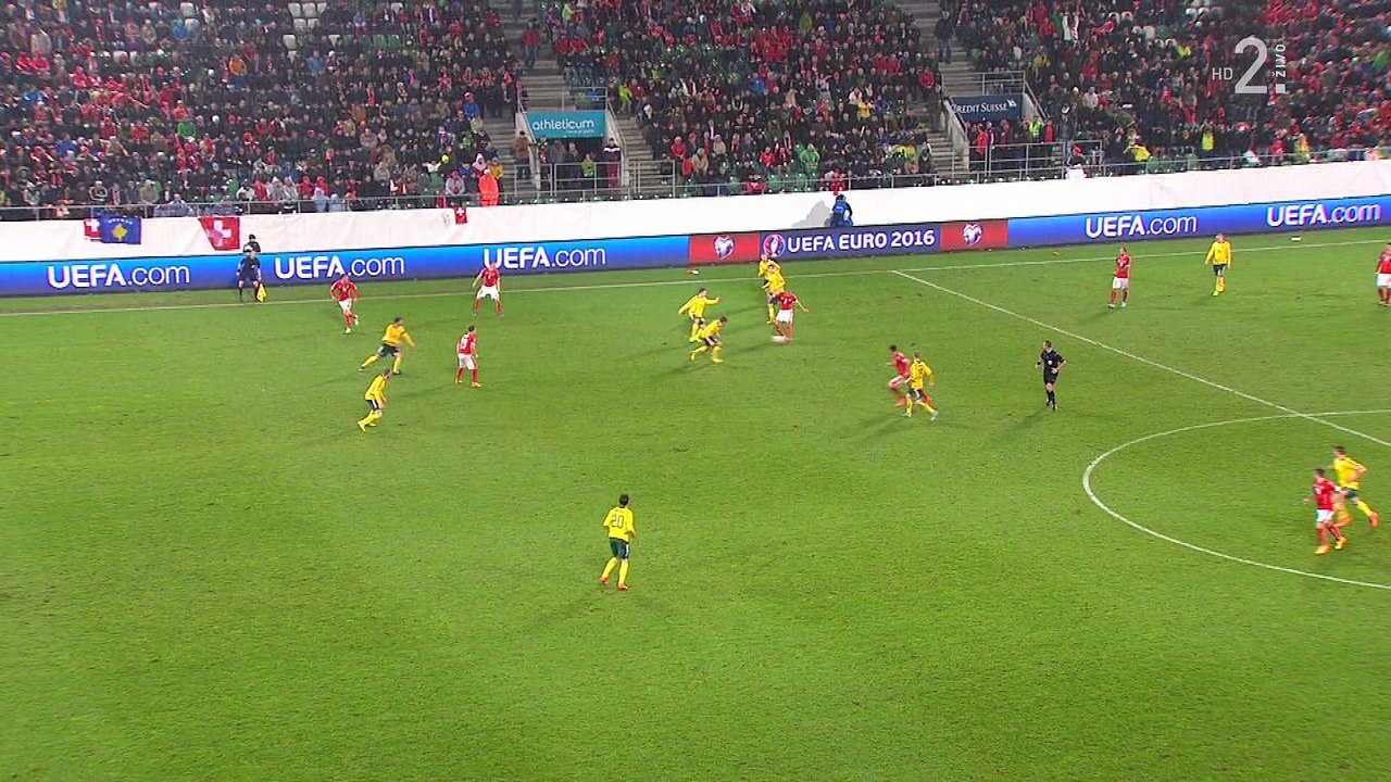 Switzerland - Lithuania 4-0, Shaqiri (4-0), 15.11.2014. Full HD