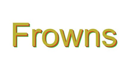 Guide to Pronouncing 'Frowns'