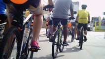 Primeiro Pedal Bike da Solidariedade, Taubaté, SP, Brasil, Ciclistas percorrendo 6 km de ruas dos bairros ao centro da cidade de Taubaté, 1º Pedal Solidário, Marcelo Ambrogi, parte 36