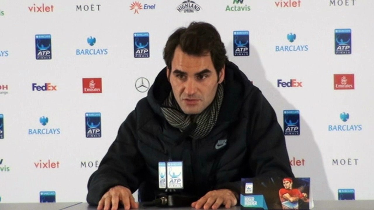 ATP - Masters Londres - Roger Federer : "Je m'estime assez chanceux aujourd'hui"